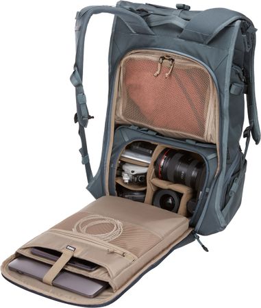 Рюкзак Thule Covert DSLR Rolltop Backpack 32L (Dark Slate) - Фото 6