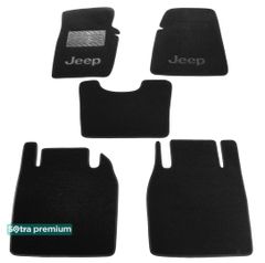 Двухслойные коврики Sotra Premium Black для Jeep Cherokee (mkII)(XJ) 1998-2001