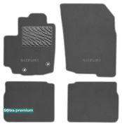 Двошарові килимки Sotra Premium Grey для Suzuki SX4 (mkII)(S-Cross)(гібрид) 2020-2021 - Фото 1