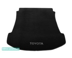 Двошарові килимки Sotra Premium Black для Toyota Fortuner (mkI)(багажник) 2005-2015