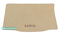 Двошарові килимки Sotra Premium Beige для Lancia Ypsilon (mkIII)(багажник) 2011→