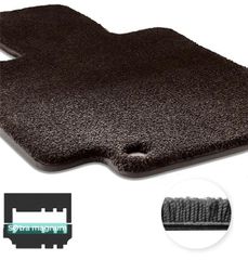 Двошарові килимки Sotra Magnum Black для Ford Tourneo Custom (mkI)(одна зсувні двері)(2-3 ряд) 2012-2021