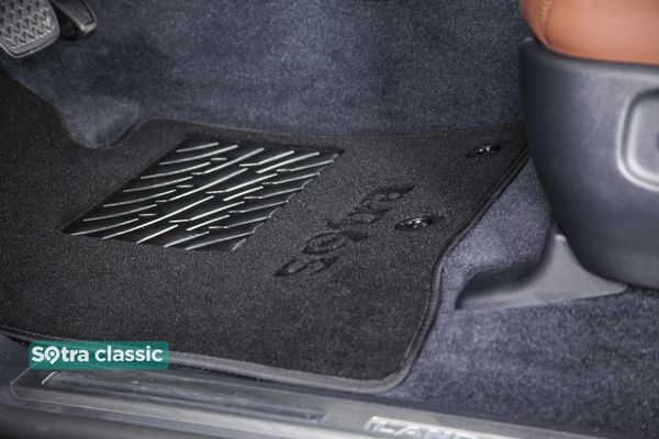 Двошарові килимки Sotra Classic Black для Honda CR-V (mkIII) 2006-2012 - Фото 3