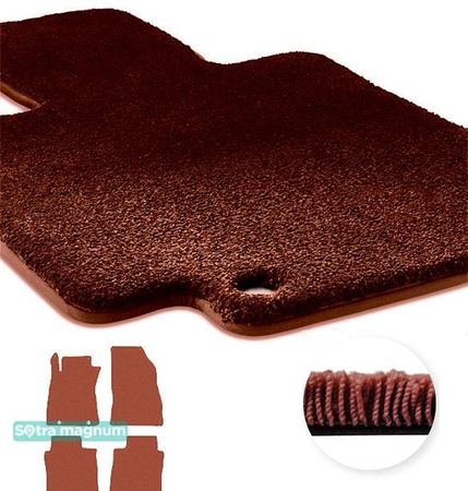 Двошарові килимки Sotra Magnum Red для Nissan Tiida (mkIII)(C13) 2014-2018 - Фото 1