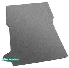 Двошарові килимки Sotra Premium Grey для Nissan Pathfinder (mkIII)(R51)(складений 2-3й ряд)(багажник) 2005-2010