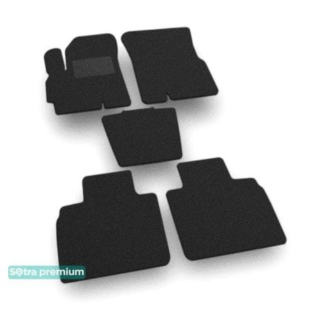 Двошарові килимки Sotra Premium Graphite для Chery Tiggo 5 (mkI) 2013-2021 - Фото 1