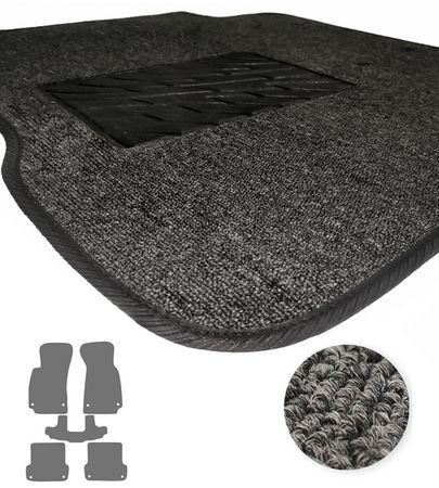 Текстильні килимки Pro-Eco Graphite для Seat Exeo (mkI) 2008-2013 - Фото 1