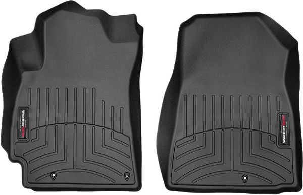 Коврики Weathertech Black для Kia Forte (mkIII)(1 row) 2018-> - Фото 1