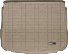 Коврик Weathertech Beige для Volkswagen Tiguan (mkI)(with spare tire/cargo organizer)(trunk) 2007-2017 - Фото 1