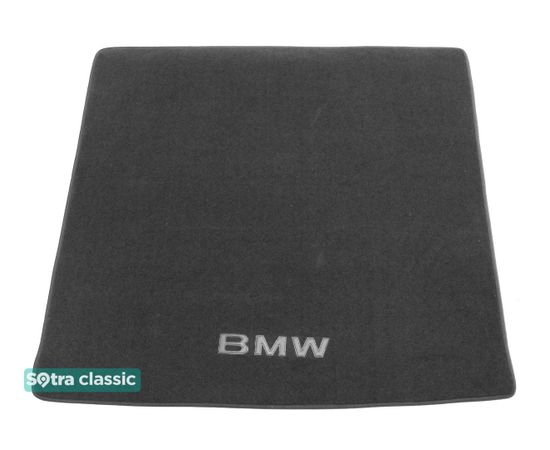 Двошарові килимки Sotra Classic Grey для BMW 5-series (E39)(універсал)(багажник) 1996-2003 - Фото 1