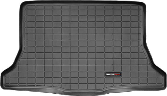 Коврик Weathertech Black для Nissan Note (hatch)(E11)(no subwoofer)(trunk) 2007-2012 - Фото 1