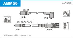 Провода зажигания Janmor ABM50 для Audi A6 2.0 (AAE / ABK) / Cabriolet 1.8 (ADR) / 2.0 - Фото 1