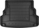 Гумовий килимок у багажник Frogum Pro-Line для Kia Rio (mkIII)(седан) 2011-2017 (без дворівневої підлоги)(багажник)