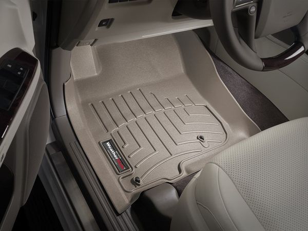 Коврики Weathertech Beige для Lexus GX (mkII); Toyota 4Runner (mkV)(2 fixings) 2009-2013 - Фото 2