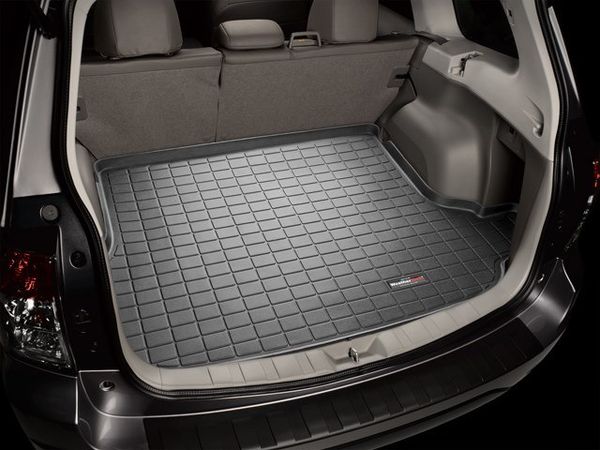 Коврик Weathertech Black для Subaru Forester (mkIII)(trunk) 2008-2012 - Фото 2