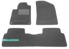 Двошарові килимки Sotra Premium Grey для Peugeot 508 (mkII) 2010-2019