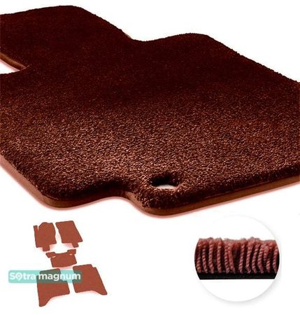Двошарові килимки Sotra Magnum Red для Nissan Xterra (mkI) 2005-2015 - Фото 1