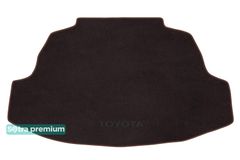 Двухслойные коврики Sotra Premium Chocolate для Toyota Corolla (mkXII)(E210)(седан)(багажник) 2019→