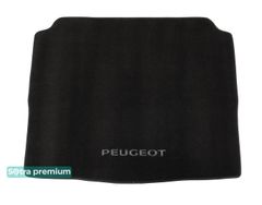 Двошарові килимки Sotra Premium Graphite для Peugeot 3008 (mkII)(нижній рівень)(багажник) 2016→