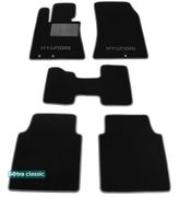 Двошарові килимки Sotra Classic Black для Hyundai Equus (mkII) 2009-2012 - Фото 1