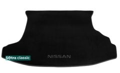 Двухслойные коврики Sotra Classic Black для Nissan X-Trail (mkI)(багажник) 2001-2007
