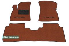 Двошарові килимки Sotra Premium Terracotta для Hyundai Santa Fe (mkI) 2000-2006