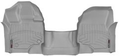 Коврики WeatherTech Grey для Ford F-150 (mkXIII)(extended & double cab)(1 pc.)(1 row) 2015-2020