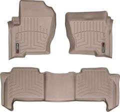 Коврики Weathertech Beige для Land Rover Range Rover Sport (mkI)(no fixing) 2006-2008