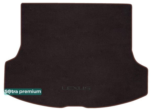Двошарові килимки Sotra Premium Chocolate для Lexus RX (mkV)(багажник) 2023→ - Фото 1