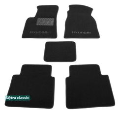 Двошарові килимки Sotra Classic Black для Hyundai Matrix / Lavita (mkI) 2001-2007
