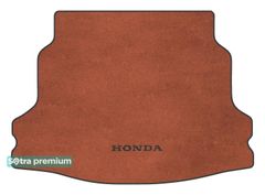 Двухслойные коврики Sotra Premium Terracotta для Honda Civic (mkX)(хетчбэк)(без запаски)(багажник) 2017→