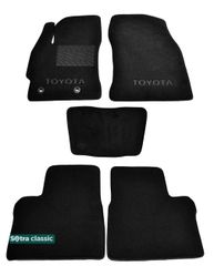 Двухслойные коврики Sotra Classic Black для Toyota Corolla (mkXI)(E170) 2012-2018