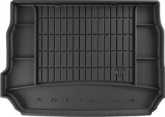 Резиновый коврик в багажник Frogum Pro-Line для Peugeot 2008 (mkI) 2013-2019 (без двухуровневого пола)(багажник)