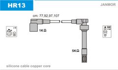 Провода зажигания JanMor HR13 для BMW 3-series (E36)(318is / 318Ti)(M42 B18)