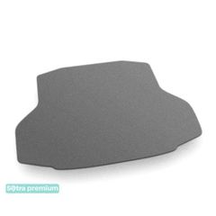 Двошарові килимки Sotra Premium Grey для Honda Civic (mkX)(седан)(багажник) 2015-2021