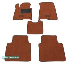 Двошарові килимки Sotra Premium Terracotta для Kia Optima (mkIV) 2015-2020 (EU)