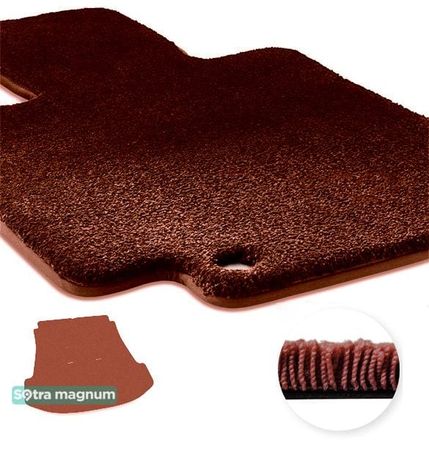 Двошарові килимки Sotra Magnum Red для Toyota Fortuner (mkI)(багажник) 2005-2015 - Фото 1