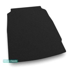 Двошарові килимки Sotra Classic Black для BMW 6-series (F13)(купе)(багажник) 2011-2019
