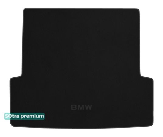 Двошарові килимки Sotra Premium Black для BMW 3-series (E91)(універсал)(багажник) 2005-2012 - Фото 1