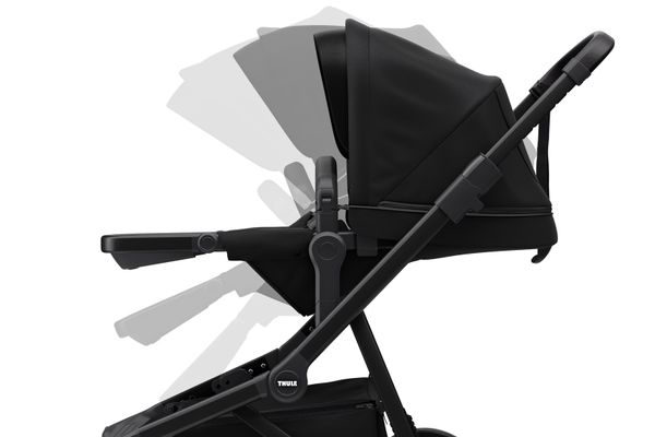 Дитяча коляска Thule Sleek (Black on Black) - Фото 7