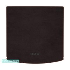Двошарові килимки Sotra Premium Chocolate для BMW 2-series Gran Tourer (F46)(складений 3 ряд або без нього)(багажник) 2014→