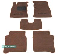 Двошарові килимки Sotra Premium Chocolate для Nissan Primera (mkIII)(P12) 2002-2008 - Фото 1