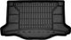 Резиновый коврик в багажник Frogum Pro-Line для Honda Jazz (mkIII) 2015-2020 (без двухуровневого пола)(багажник)