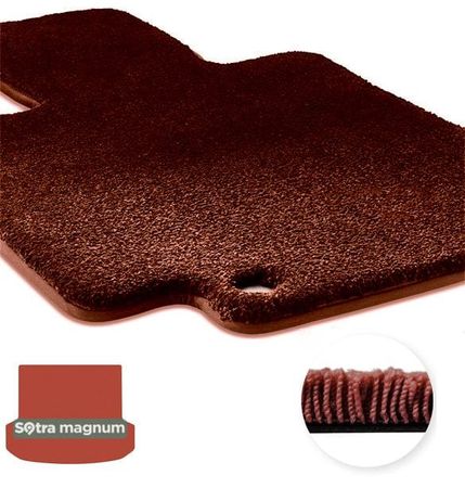 Двошарові килимки Sotra Magnum Red для Kia Sorento (mkIV) 2020→ (багажник) - Фото 1