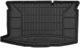 Резиновый коврик в багажник Frogum Pro-Line для Mazda 2 (mkII)(хетчбэк) 2007-2014 (багажник)