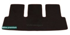Двошарові килимки Sotra Premium Chocolate для Volkswagen Multivan (T5-T6)(SWB)(багажник) 2003→