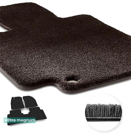Двошарові килимки Sotra Magnum Black для Toyota Avensis (mkIII) 2009-2018 - Фото 1