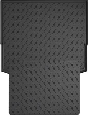 Гумовий килимок у багажник Gledring для Mazda CX-5 (mki) 2012-2017 (багажник із захистом) - Фото 1