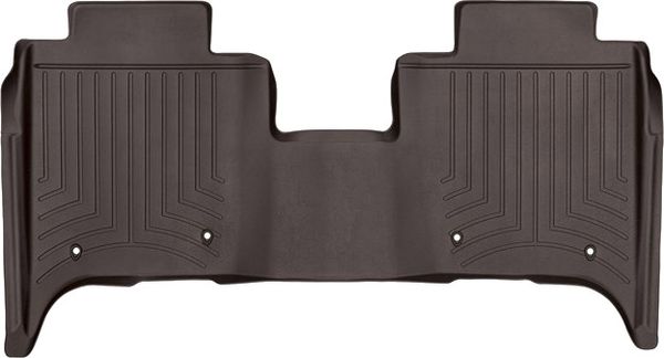 Килимки WeatherTech Choco для Land Rover Range Rover (mkIV)(long)(no console on 2 row)(2 row) 2018-2021 - Фото 1