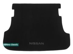 Двухслойные коврики Sotra Classic Black для Nissan Terrano II (mkI)(5-дв.)(багажник) 1993-2006